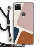 Geo #2: Pixel 4a Transparant Hoesje met koord