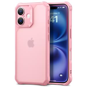 iPhone 16 Air Armor Clear Case Frosted Pink