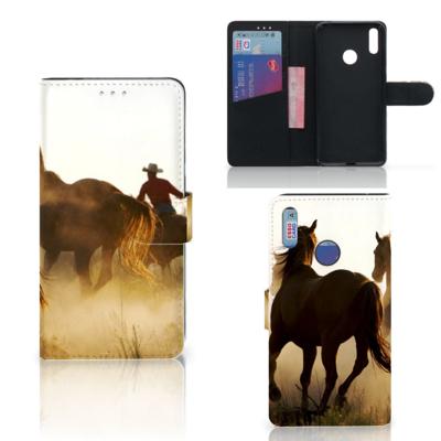 Huawei Y7 (2019) | Telefoonhoesje | Met pasjeshouder | Design Cowboy