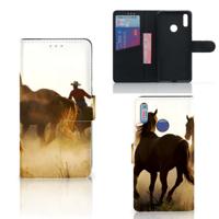 Huawei Y7 (2019) | Telefoonhoesje | Met pasjeshouder | Design Cowboy