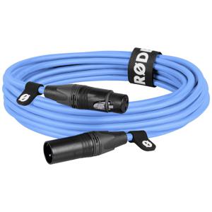 Rode XLR6M-B XLR Verbindingskabel Blauw