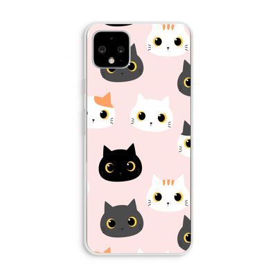 Katten: Pixel 4 XL Transparant Hoesje