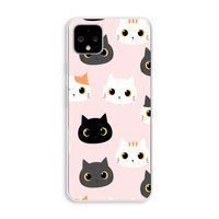 Katten: Pixel 4 XL Transparant Hoesje