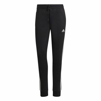 Lange sportbroek Adidas 3S Ft Cf Zwart Vrouw - Maat: M