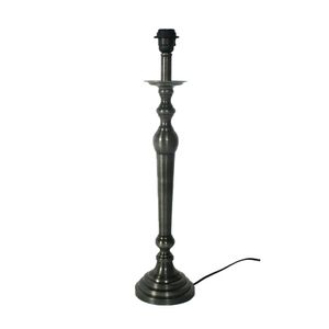 Lampvoet Chabris tin antiek M