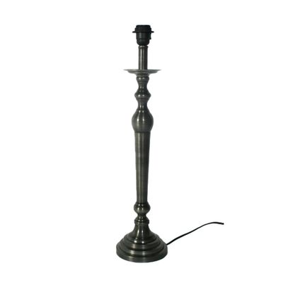 Lampvoet Chabris tin antiek M