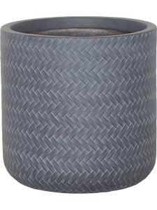 Baq Angle Cylinder Grey, 24x24cm