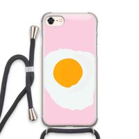 Sunny side up: iPhone 8 Transparant Hoesje met koord