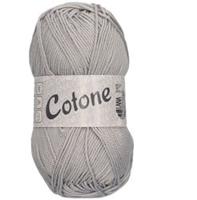 Lana Grossa Cotone 063 Zilver Grijs