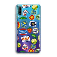 Fruitsticker: Huawei P30 Lite Transparant Hoesje Fruitsticker: Huawei P30 Lite Transparant Hoesje