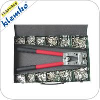 Assortiment met 240 Buiskabelschoenen van 10 t/m 50 mm2, in