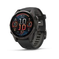 Garmin fenix 8 3,3 cm (1.3") AMOLED 43 mm Digitaal 416 x 416 Pixels Touchscreen Zwart Wifi GPS