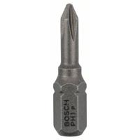 Bosch Accessories 2607001510 Kruis-bit PH 1 Extra hard C 6.3 25 stuk(s)