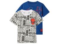 2 kinder-T-shirts (122/128, Spiderman)