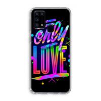 Only Love: Samsung Galaxy M31 Transparant Hoesje