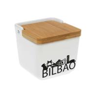 Peper- en Zoutvat Versa Bilbao Keramisch 8,8 x 8,5 x 8,8 cm