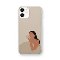Fresh coffee: iPhone 12 mini Transparant Hoesje Fresh coffee: iPhone 12 mini Transparant Hoesje