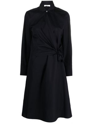 Vince robe courte à design cache-cœur - Bleu