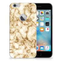 Apple iPhone 6 Plus | 6s Plus | TPU | Siliconen hoesje | Marmer Goud