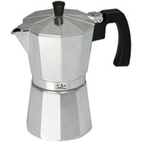 Italiaanse Koffiepot JATA CCA6 * Zilverkleurig 6 Kopjes Aluminium