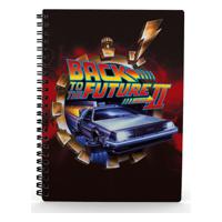 Back To The Future II Notebook With 3D-Effect Poster