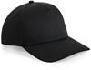 Beechfield CB649 Urbanwear 5 Panel Snapback - Black - One Size - thumbnail