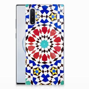 Samsung Galaxy Note 10 Plus TPU Siliconen Hoesje Mozaïek