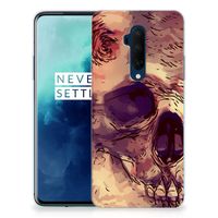 Silicone Back Case OnePlus 7T Pro Skullhead