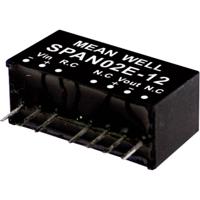 Mean Well SPAN02E-03 DC/DC-convertermodule 500 mA 2 W Aantal uitgangen: 1 x Inhoud 1 stuk(s) - thumbnail