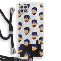 Drake Away: Samsung Galaxy A22 4G Transparant Hoesje met koord