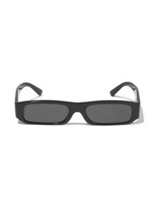 Dolce & Gabbana Kids lunettes de soleil à monture rectangulaire - Noir