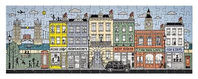 Yes Studio legpuzzel dubbelzijdig Londen 38 x 14 cm 140 stukjes