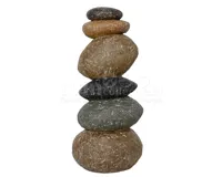 Tuinbeeld Pebble Bruin 41cm