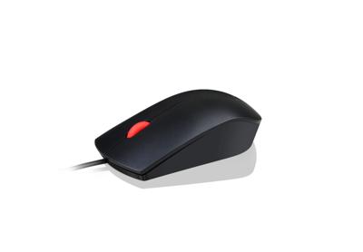 LenovoEssential USB Muis Zwart