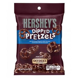 Hershey's - Milk Chocolate Dipped Pretzels 120 Gram