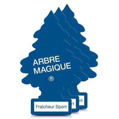 Auto luchtverfrisser Arbre Magique Sport Pijnboom Oranje (3 Stuks)