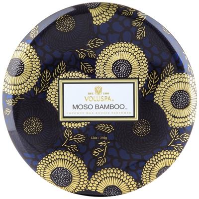 Voluspa Japonica Collection Moso Bamboo 3 Wick Tin Candle 340gr Voluspa Japonica Collection Moso Bamboo 3 Wick Tin Candle 340gr