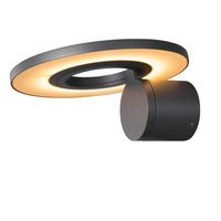 SLV Led muurlamp I-Ring antraciet 1007236