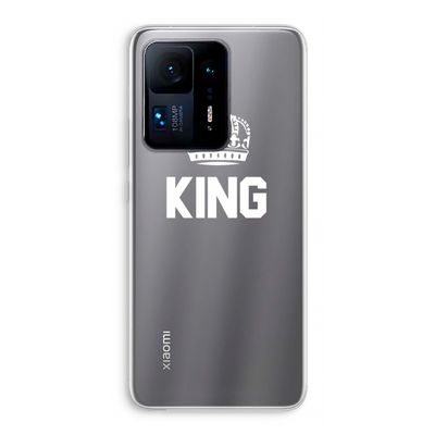 King zwart: Xiaomi Mi Mix 4 Transparant Hoesje