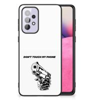 Samsung Galaxy A33 5G | Telefoon Hoesje | Gun Don&apos;t Touch My Phone