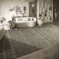 Vloerkleed Vintage Catherine Groen 160x230 Cm Laagpolig Villeroy & Boch - Dekbed-Discounter.nl