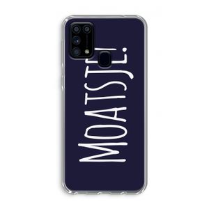 Moatsje!: Samsung Galaxy M31 Transparant Hoesje