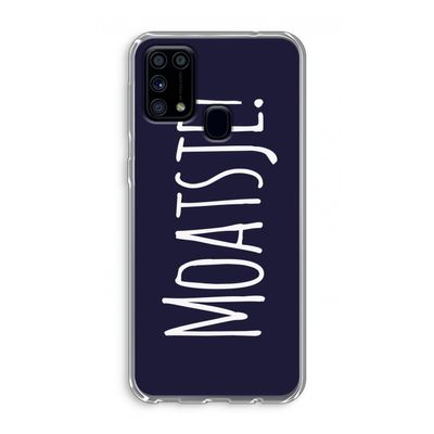 Moatsje!: Samsung Galaxy M31 Transparant Hoesje