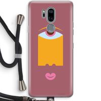 Mono V: LG G7 Thinq Transparant Hoesje met koord