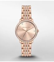 Horlogeband Michael Kors MK4369 Roestvrij staal (RVS) Rosé 16mm