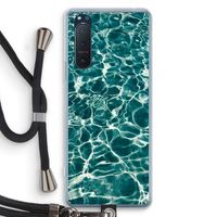 Weerkaatsing water: Sony Xperia 5 II Transparant Hoesje met koord Weerkaatsing water: Sony Xperia 5 II Transparant Hoesje met koord
