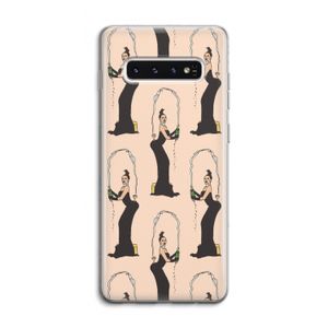 Pop Some Kim: Samsung Galaxy S10 4G Transparant Hoesje