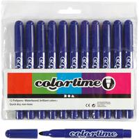 Creativ Company Donkerblauw jumbo stiften, 12st.