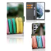 Samsung Galaxy S22 Ultra | Book Cover | Macarons