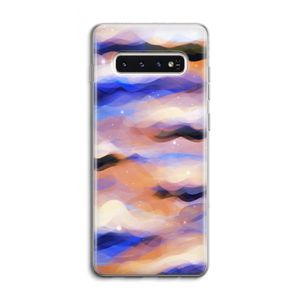 Donkere Wolken: Samsung Galaxy S10 4G Transparant Hoesje